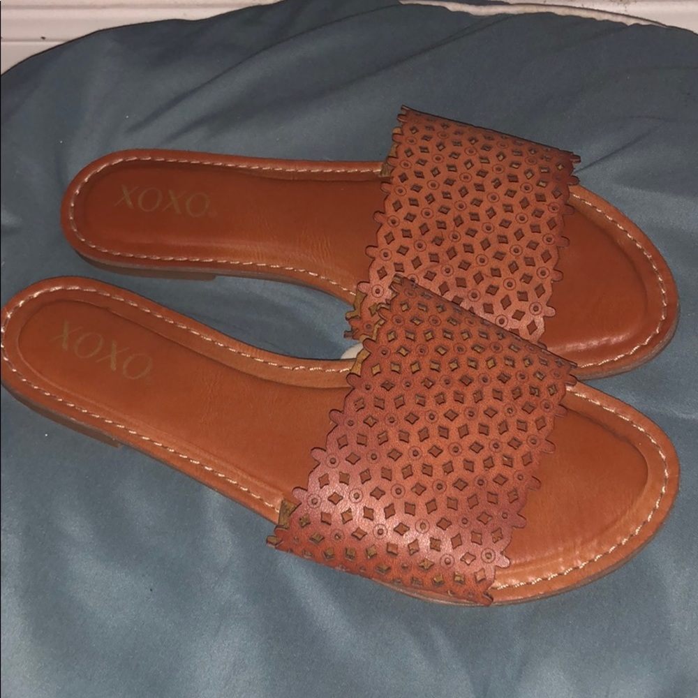 Brown sandals